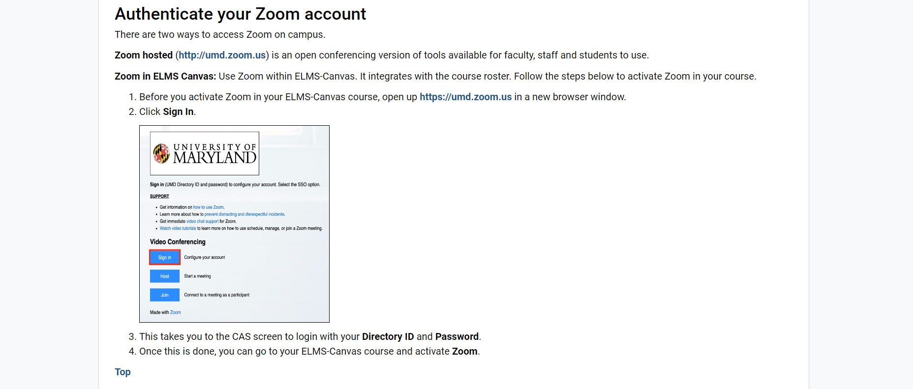 Zoom Account Authentication